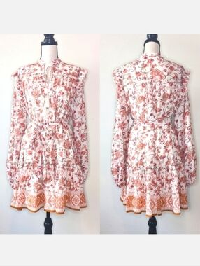 🦋LAST🦋 Love Colette Long Sleeve Floral Mini Dress